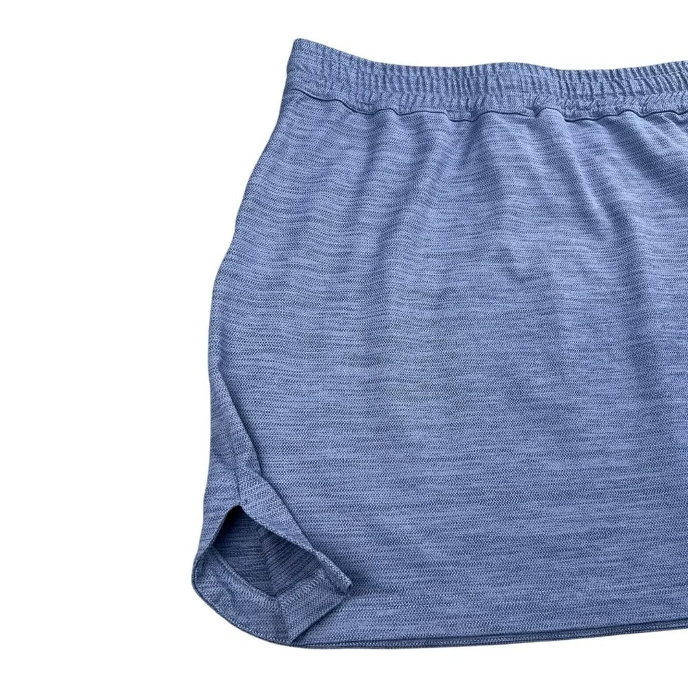 Toad & Co Women’s Mini Skirt With Elastic Waist In Blue Size Medium